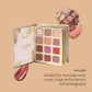 Foldable All-in-One Makeup Palette with Eyeshadow, Blush, Lipstick & Shimmer Highlighter, Travel Set