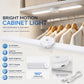 Foldable LED Under Cabinet Light, Magnetic Motion Sensor, 200 lm, 3 Color Temperatures, USB Rechargeable