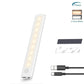 Rechargeable Motion Sensor Under Cabinet LED Lights, 2 Light Colors, 1/3/5/6-Pack