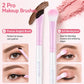 6-Piece Eye Makeup Set with Matte & Shimmer Eyeshadow Palette, Eyebrow Pen, 2 Brushes, Gel Eyeliner & Mascara Primer