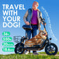 Foldable Electric Scooter for Adults with Pet Basket, 3 Riding Modes, Up to 20-Mile Range, 18.6 MPH