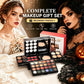 All-in-One Makeup Kit with Mirror, Eyeshadow, Blush & Lipstick, Multi-Functional Makeup Box