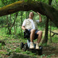 Self-Balancing Electric Wheelchair with Adjustable Seat Height