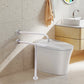 Stainless Steel Bathroom Grab Bar – 23.6" x 29.5" Toilet & Shower Safety Rail, Silver