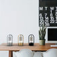 Rechargeable Aluminum Cross Table Lamp, Touch Control, Non-Slip Rubber Base for Bedroom and Dining Room Ambient Lighting