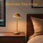 Rechargeable LED Table Lamp, Touch Control, Stepless Dimming, Anti-Glare Light, Non-Slip Base, Nordic Minimalist Design