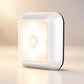 Battery Powered Motion Sensor Night Light, 6 LED 10ft Detection, 15-Second Auto-Off for Closet, Hallway & Stairs