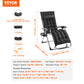 Zero Gravity Recliner Lounge Chair – Heavy-Duty Adjustable Padded Chair with Footrest, Cushion & Cup Holder
