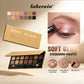 14-Color Soft Glow Eyeshadow Palette, Natural Matte & Shimmer Shades, Blendable Long-Lasting Eye Makeup
