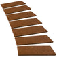 Non-Slip Carpet Stair Treads, 30 x 9.5 Inch Self-Adhesive Washable Indoor Stair Mats for Wooden Steps, Multiple Pack Sizes