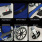 Lightweight Folding Manual Wheelchair with Dual Lock Brakes