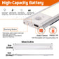 Rechargeable LED Under Cabinet Lights with Motion Sensor, Dimmable 3-Color Lighting for Kitchen & Closet – 20/30cm, 2/4/8/10 Pack