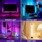 270° RGB LED Desk Light, Dream Color 5050 LED Strip, Bluetooth App and Remote Control, Gaming Setup Ambient Lighting