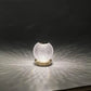 Acrylic Globe Table Lamp, Dimmable Bedside Night Light for Bedrooms, Bars and Cafés