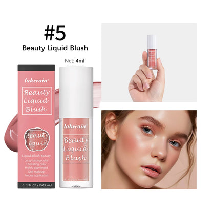 Liquid Blush, Lightweight Blendable Cheek Tint, Dewy Finish, 9 Shades