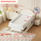 Multifunctional Fully Automatic Nursing Bed with Smart Toilet and Liftable Turning Function