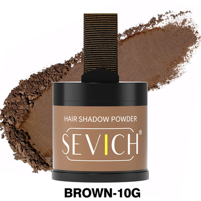 Hairline and Root Cover-Up Powder, 10 g, Waterproof Hair Concealer, 5 Shades