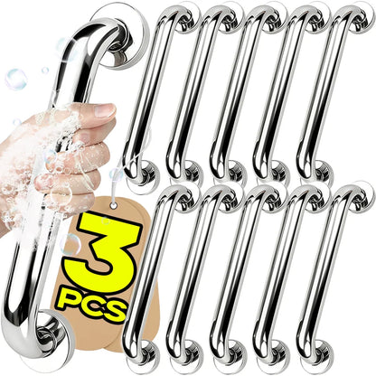 Stainless Steel Safety Grab Bar – Rust-Resistant Bathroom Support Handrail, Multiple Sizes