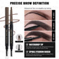 11-Piece Eye & Brow Makeup Set, 40-Color Matte & Shimmer Eyeshadow Palette, Eyebrow Pencil, Liquid Eyeliner, Mascara & Brushes