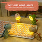 Mini LED Folding Desk Lamp, Cute Pet Design, Adjustable Portable Night Light
