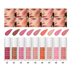 Liquid Blush, Lightweight Blendable Cheek Tint, Dewy Finish, 9 Shades