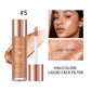 2-in-1 Liquid Illuminator and Highlighter, Dewy Radiant Face and Body Shimmer Makeup
