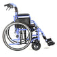 Lightweight Folding Manual Wheelchair with Slope Armrests