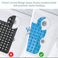 Extra Large Non-Slip Bathtub & Shower Mat 40x16 Inch, PVC Bath Mat with Suction Cups & Drain Holes, Machine Washable