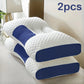 2-Pack Adjustable Ergonomic Neck Pillows, Contoured Support Pillows for All-Season Sleeping Comfort