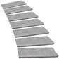 Non-Slip Carpet Stair Treads, 30 x 9.5 Inch Self-Adhesive Washable Indoor Stair Mats for Wooden Steps, Multiple Pack Sizes