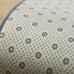 Square Flannel Bathroom Mat, Soft Absorbent Bath Rug with Non-Slip PVC Backing, Printed Floor Mat for Bathroom & Doorway