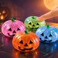 Halloween Pumpkin Squishy Toy, Soft Slow-Rising Sensory Fidget & Party Favor for Kids & Adults