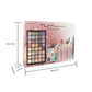 40-Color Eyeshadow Palette & Eye Makeup Set with Eyebrow Pencil, Eyeliner Pen, Mascara & Makeup Brushes