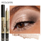 8-Piece Dual-Ended Metallic Eyeshadow Stick Set, Waterproof Blendable Eye Makeup and Highlighter Pencils