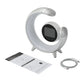 Table Lamp with 360° Immersive Sound, 22 x 6.5 x 22.5 cm, Bedside Night Light for Bedroom and Home Office