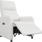 Power Recliner Chair with Massage & Heat, Electric Adjustable Single-Seat Sofa with USB Port & Side Pockets for Living Room