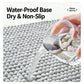 Soft Plush Bathroom Bath Mat 50x80cm, Super Absorbent Non-Slip Shower Rug, Quick Dry Machine Washable