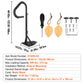 360° Rotating Hot Tub Handrail – Height Adjustable Spa Safety Rail with Slide-Under Mount Base for Indoor & Outdoor Use