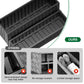 36.6 Inch Non-Slip Hot Tub Steps with 32 Gallon Storage, Outdoor Spa Stairs for Pool, RV & Deck, Black