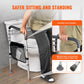 Foldable Toilet Safety Rail with Non-Slip Handles – Reinforced Aluminum Support Frame, 300 lb Capacity