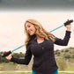 2-Pack Weighted Walking Poles – 1.2 lb Nordic Walking & Fitness Trekking Sticks with Ergonomic Grips