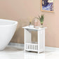 Bedside Table with Storage Cabinet, Small Side End Table for Living Room, Bedroom & Bathroom
