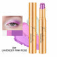 3-Color Eyeshadow Stick Set, Long-Lasting Waterproof Smudge-Proof Eye Makeup Pencils, Blendable, 3.5g Each