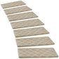 Non-Slip Carpet Stair Treads, 30 x 9.5 Inch Self-Adhesive Washable Indoor Stair Mats for Wooden Steps, Multiple Pack Sizes
