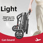 Lightweight Foldable Manual Wheelchair with Airless Wheels