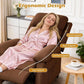 Padded Deep Seat Recliner Chair – Compact Reading Lounge Chair with Side Pockets for Living Room & Small Spaces