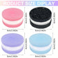 2-Pack Handmade Blue Silicone Taba Squishy Toys, Sticky Sensory Fidgets & Collectible Decor