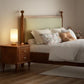 9-Inch Bedside Table Lamp with Inline Switch and 3000K A15 LED Bulb