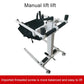 Hydraulic Patient Transfer Lift with Toilet for Elderly and Disabled