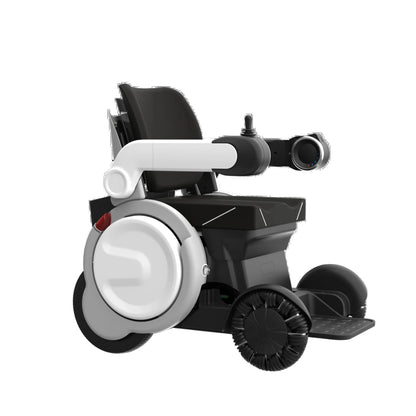 4WD Electric Beach Wheelchair with Seat Lift and Transfer Function
